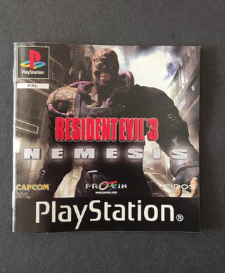 Resident Evil 3 Nemesis Playstation PAL ES