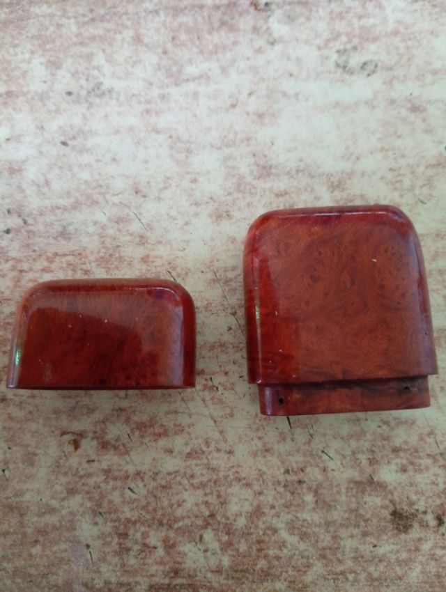 Porta fiammiferi in radica vintage