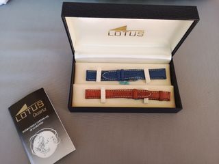 Correas reloj piel Lotus
