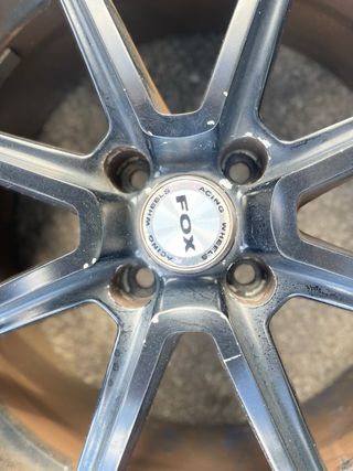 Llantas Fox para Peugueot/Citroen con neumaticos.