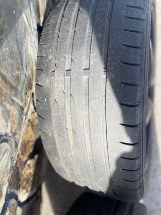 Llantas Fox para Peugueot/Citroen con neumaticos.