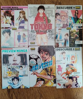 Mangas variados