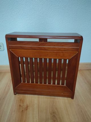 Embellecedor cubre tubos madera