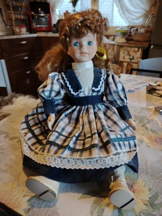 2 Bambole in ceramica