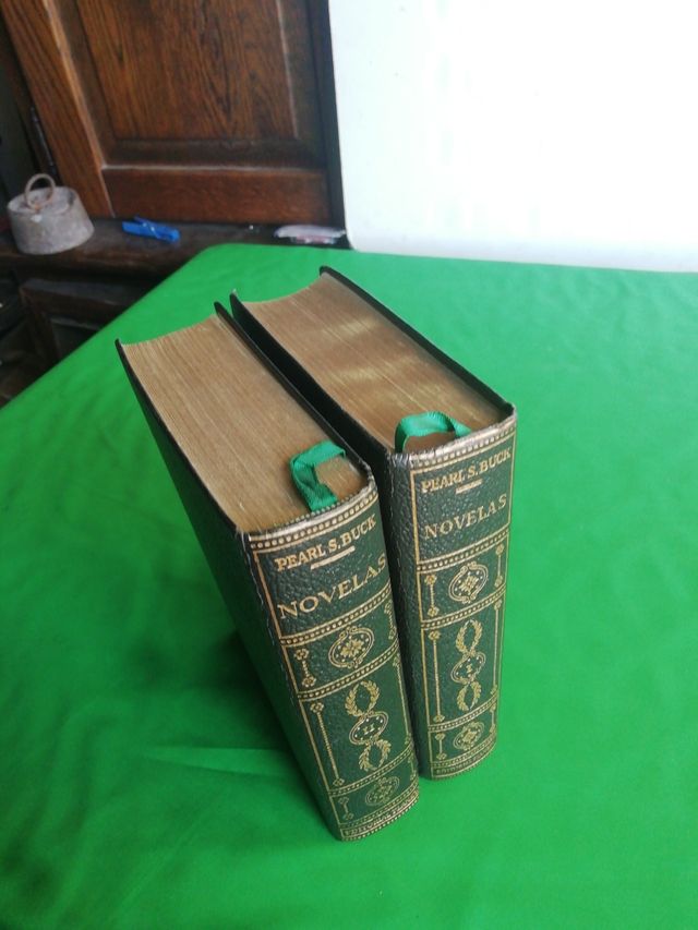 2 libros Novelas de Pearl S. Buck tomos 1 y 2