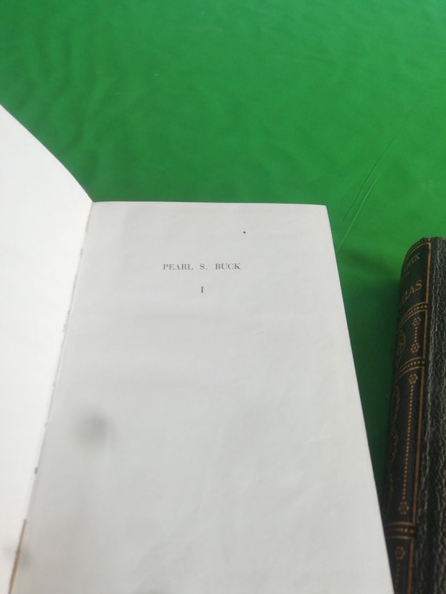 2 libros Novelas de Pearl S. Buck tomos 1 y 2