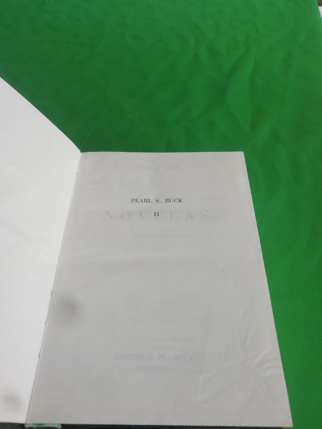 2 libros Novelas de Pearl S. Buck tomos 1 y 2