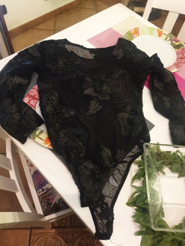 Body elegante trasparente