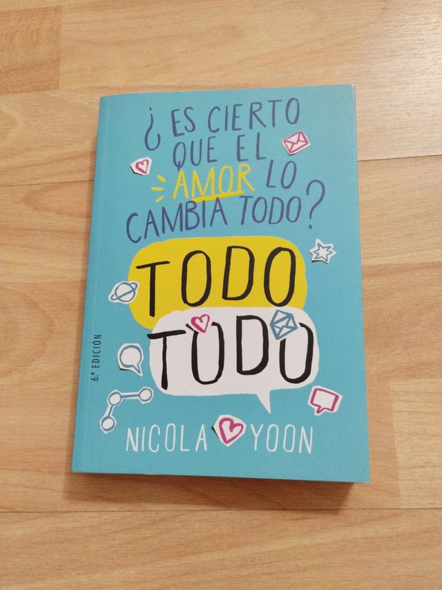 Libro todo todo Nicola Yoon