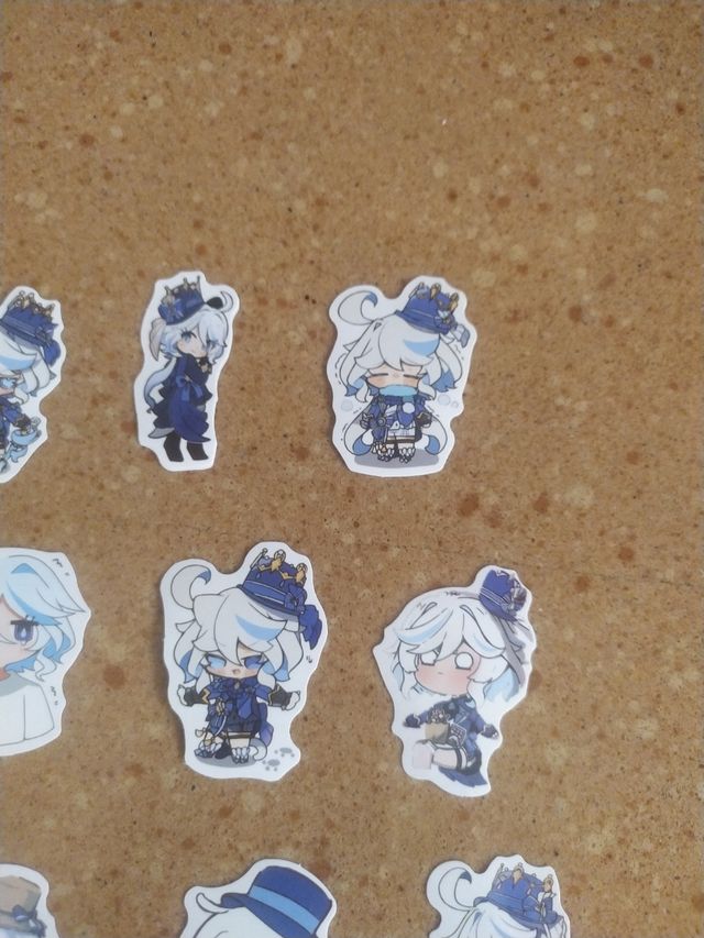 Stickers /pegatinas genshin furina