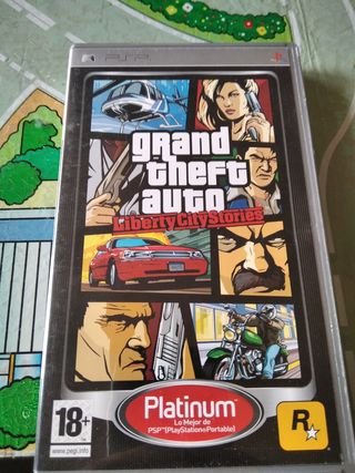 Caja vacía GTA Liberty City Stories PSP
