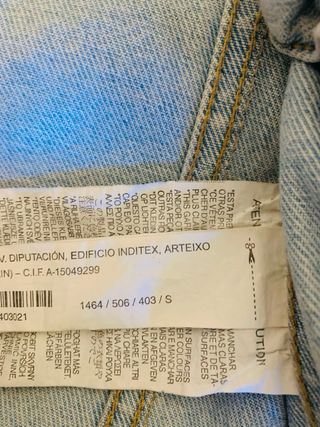 Chaqueta tejana 