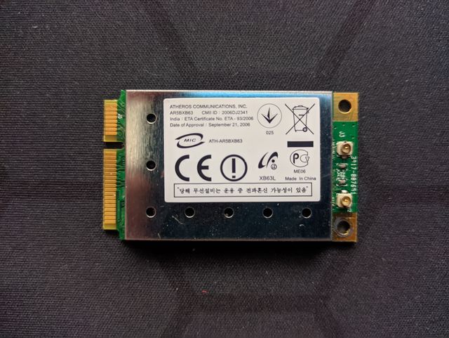 WiFi Atheros AR5BXB63