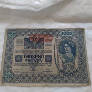 banconota Tausend Kronen