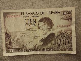 Billetes diferentes valores y años
