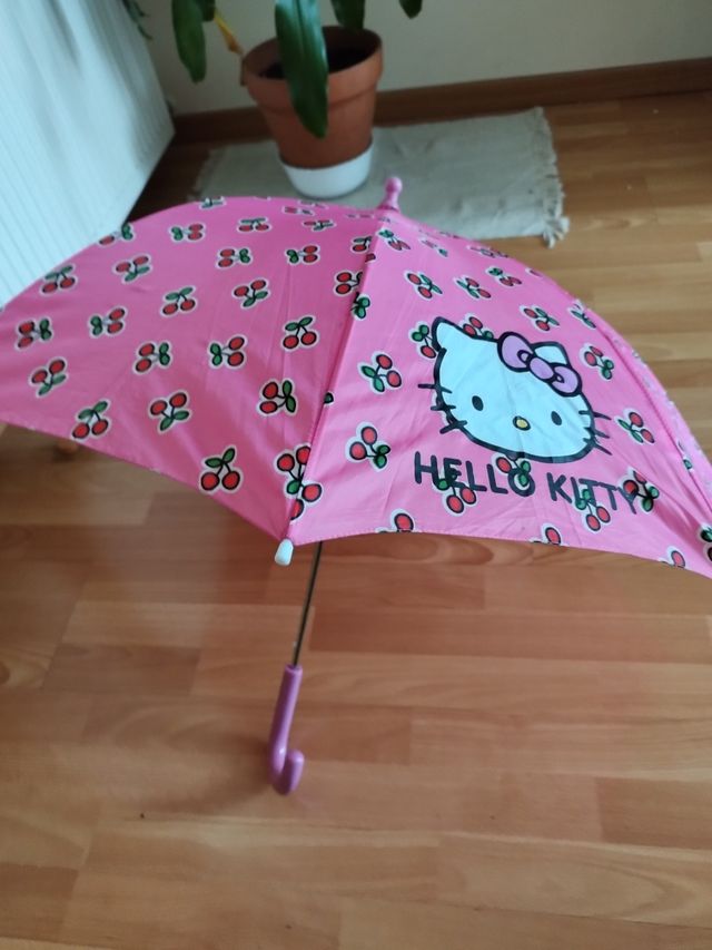 Paraguas Hello Kitty niña