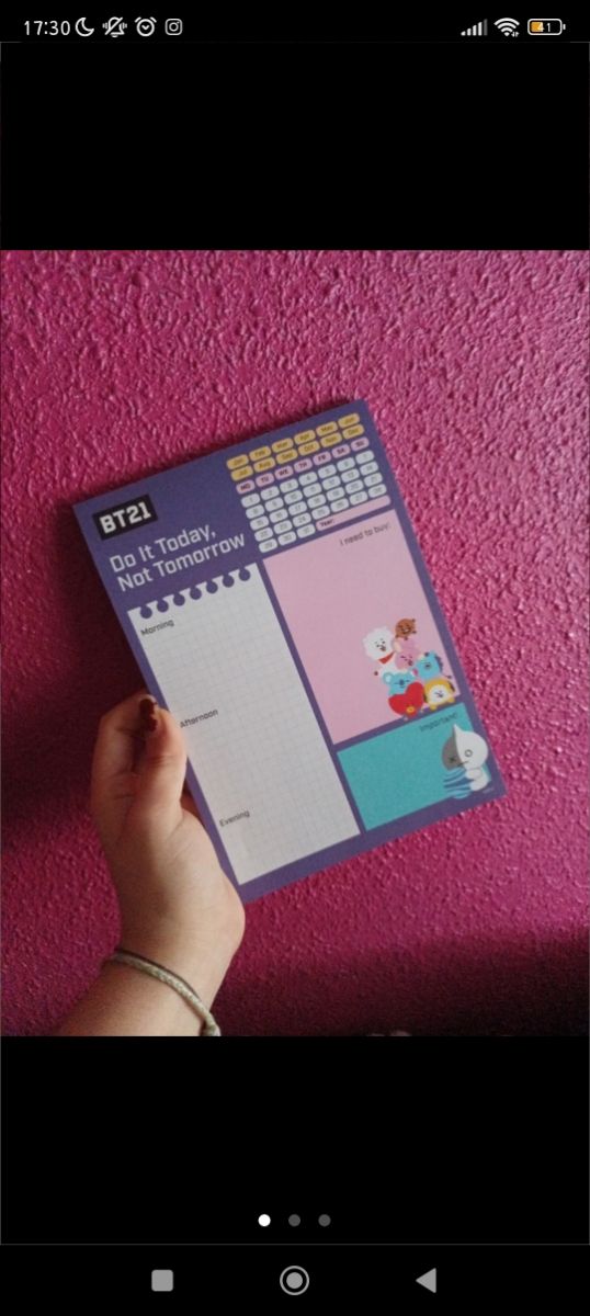 Planificador+ photocards + Foto Bts