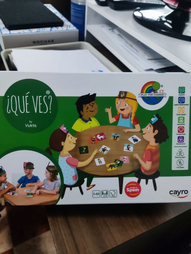 Juego de mesa ¿Qué ves?