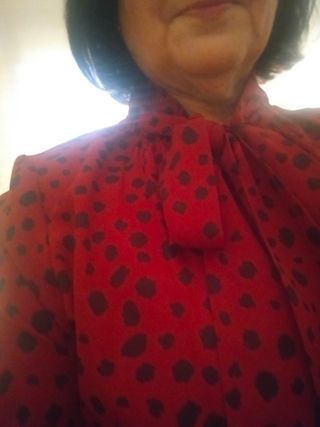 Brusa muy bonita Anudada al cuello!!!