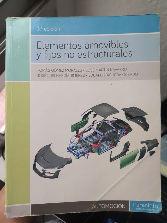 Libro Automoción Paraninfo