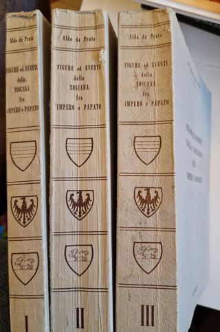 3 volumi, toscana fra impero e papato
