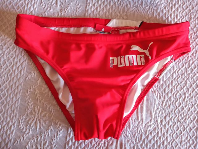 Costume Puma rosso taglia 14 anni