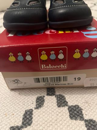 Scarpe primi passi balocchi numero 19