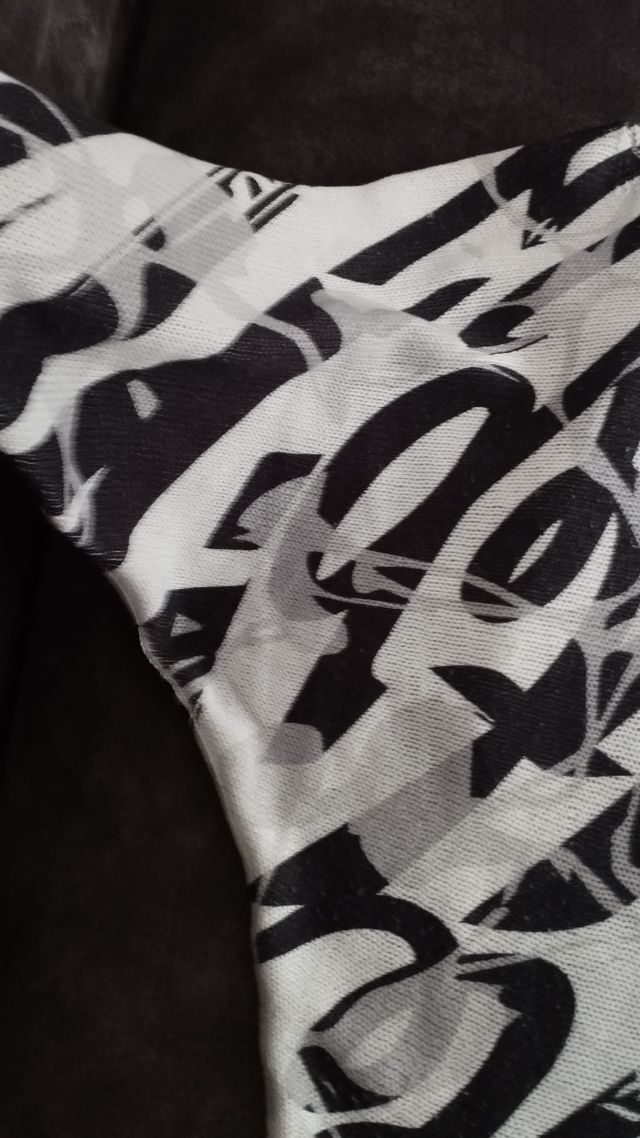 Jersey fino estampado manga dolman