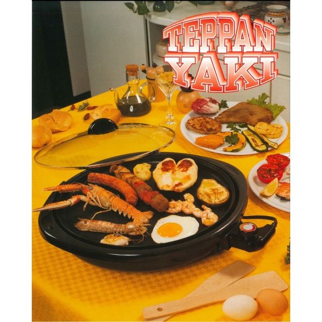 MAXI TEPPAN Piastra cottura cucina giapponese