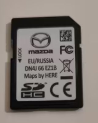 Tarjeta SD navegación Mazda