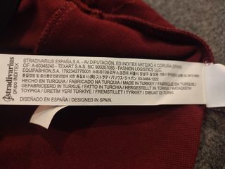 Falda corta Stradivarius 