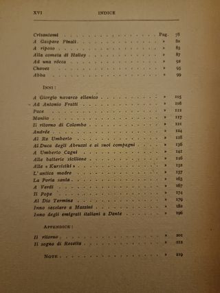 Poesie Giovanni Pascoli odi e inni