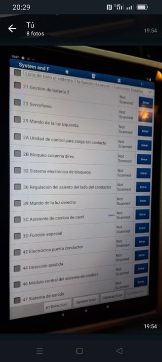 Máquina de diagnosis completa con wifi 