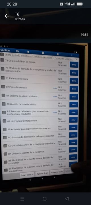 Máquina de diagnosis completa con wifi 