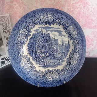 Bandeja porcelana estilo inglés