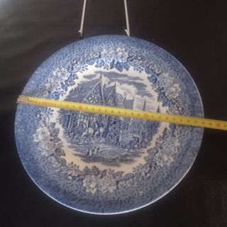 Bandeja porcelana estilo inglés