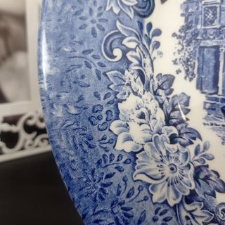 Bandeja porcelana estilo inglés