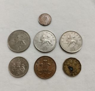 Monedas Reino unido/ antiguas