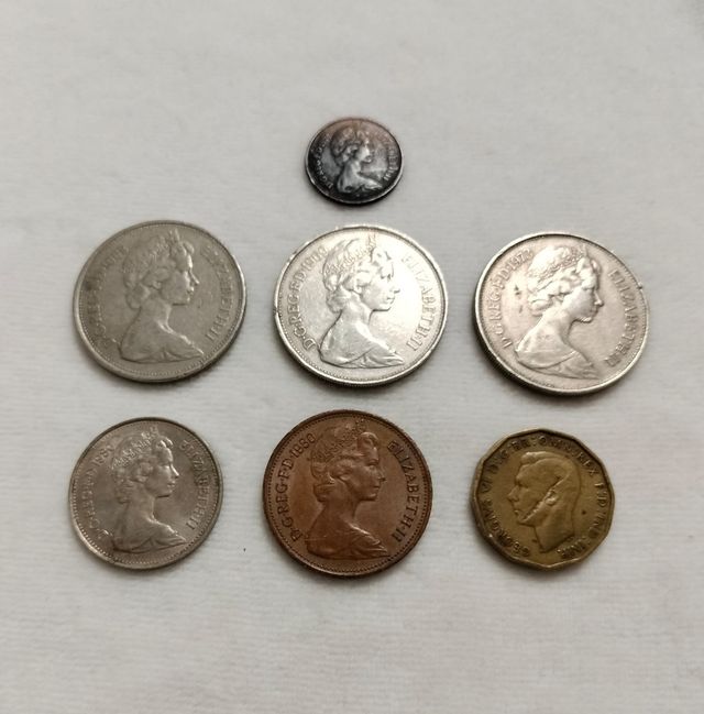 Monedas Reino unido/ antiguas
