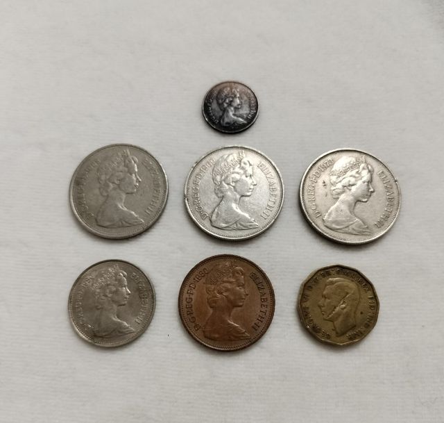 Monedas Reino unido/ antiguas