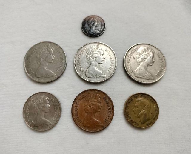 Monedas Reino unido/ antiguas