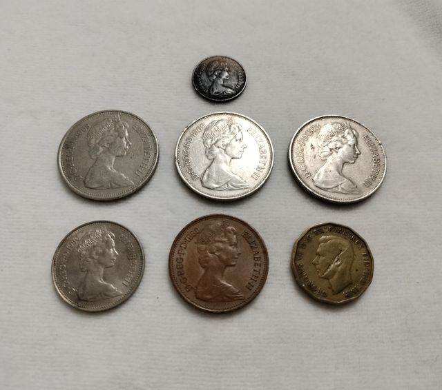 Monedas Reino unido/ antiguas