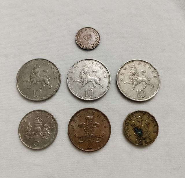 Monedas Reino unido/ antiguas