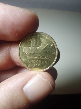 Moneda 10 céntimos Andorra 2022