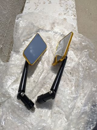 Espejos barracuda Dorados