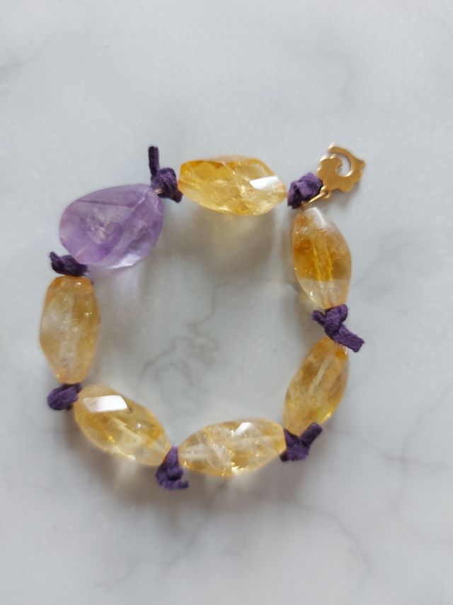 Pulsera joyería gemas