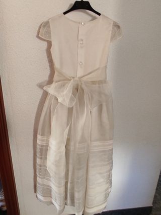 Vestido Comunión de seda
