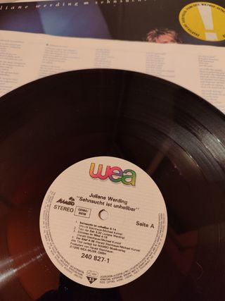 Juliane Werding. Lp de vinilo.
