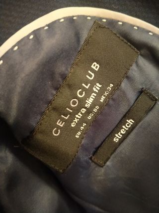 Traje de caballero 