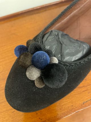 Zapatos de piel negros Hispanitas